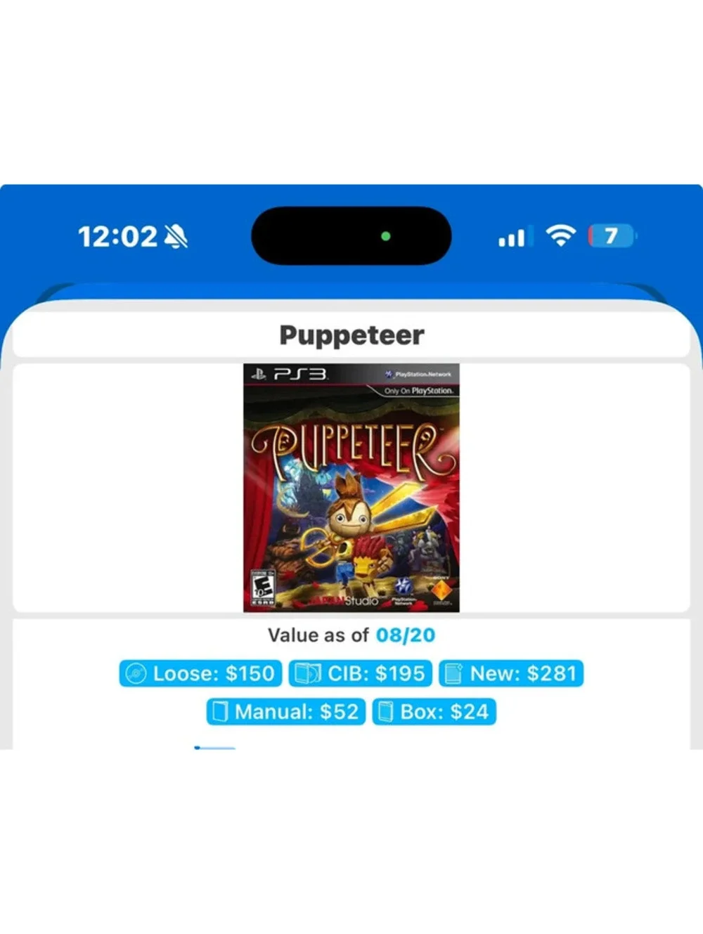 Puppeteer for PlayStation 3